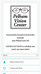 Mobile Screenshot of pelhamvisioncenter.com